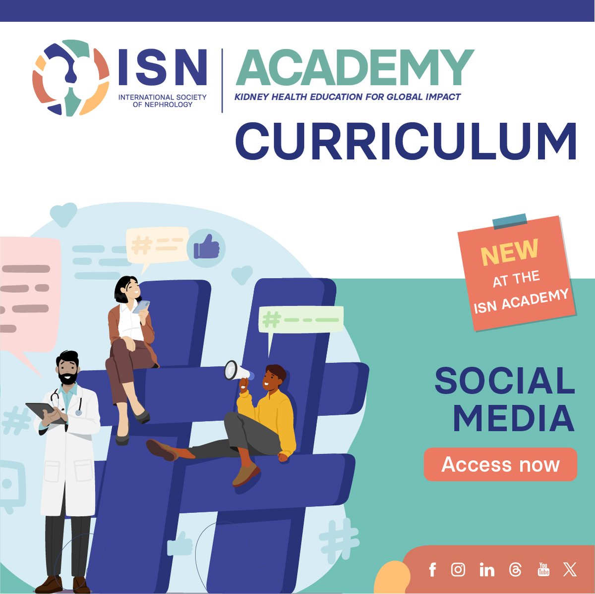 💥 Social Media Curriculum - A structured educational program designed to equip individuals with the knowledge and skills necessary to effectively navigate and leverage various social media tools ow.ly/63q450Qu1Hk #EducationDay