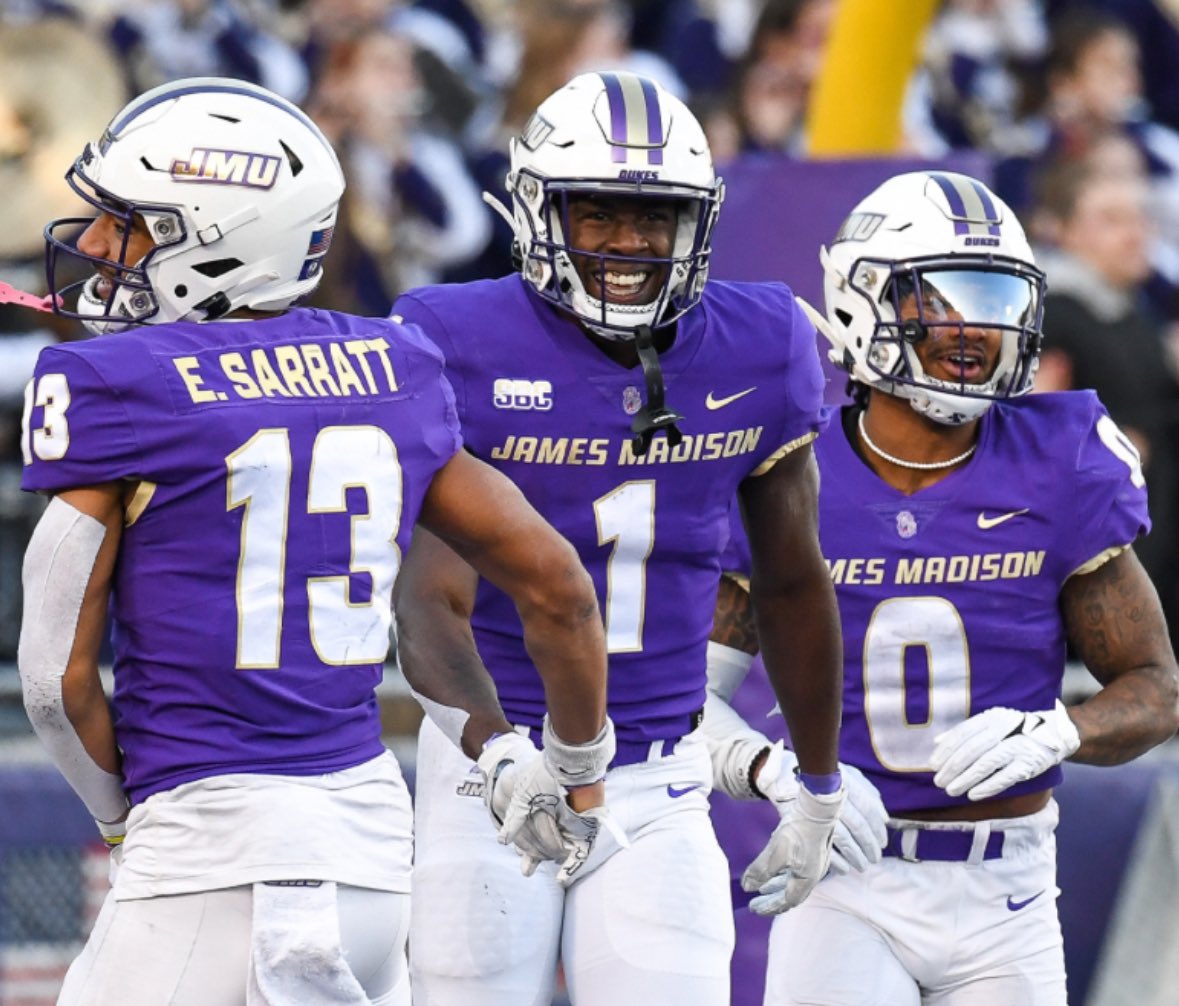 Blessed to receive an offer from James Madison University @MoMcClain1 @CoachSparber @On3sports @Rivals @247Sports @PrepRedzoneNJ @coach_pass @CoachBFitz