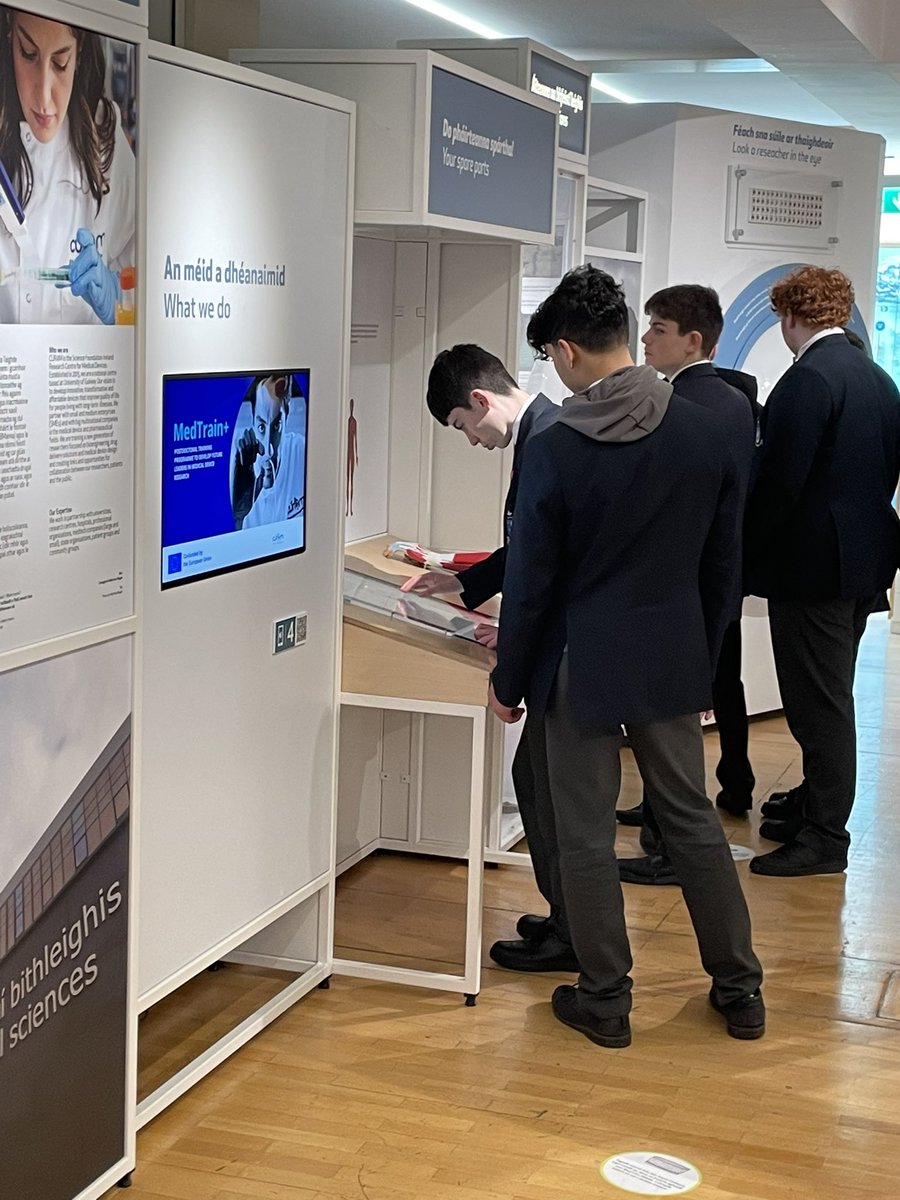 transitionyear4's tweet photo. In the afternoon #TYs visited @GalwayMuseum for a fascinating look at our local history, the 1913-1923 exhibit, a look at our ocean and the history of medicine. Some fascinating displays in a beautiful setting #history #localhistory #stem @stjarlaths https://t.co/etrTTHzqkB