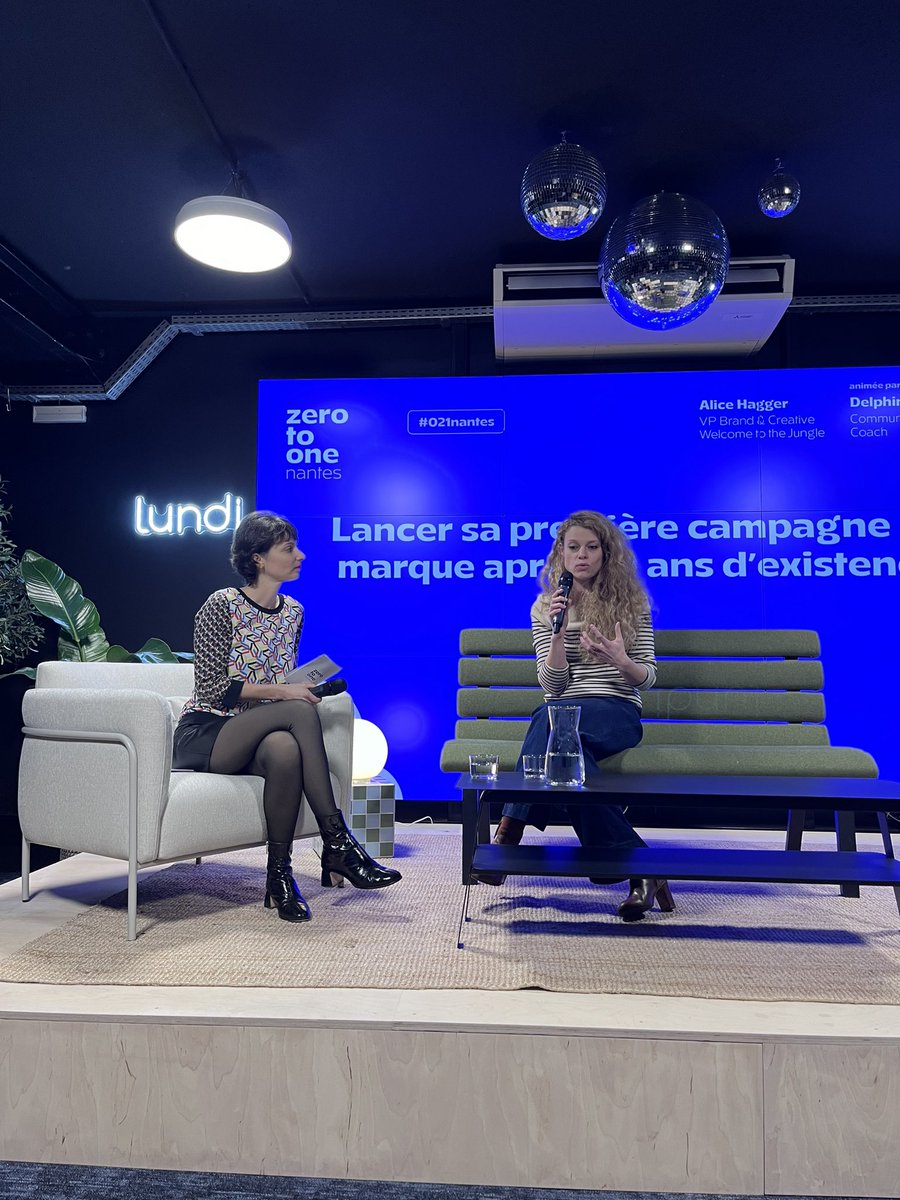 H7 (@h7lyon) on Twitter photo Alice Hagger, VP Brand & Creative chez <a href="/wttj_fr/">Welcome to the Jungle France</a> nous partage sa vision dans la conférence « Lancer sa première campagne de marque après 10 ans d’existance » 🎤
#021nantes Alice Hagger, VP Brand & Creative chez <a href="/wttj_fr/">Welcome to the Jungle France</a> nous partage sa vision dans la conférence « Lancer sa première campagne de marque après 10 ans d’existance » 🎤
#021nantes