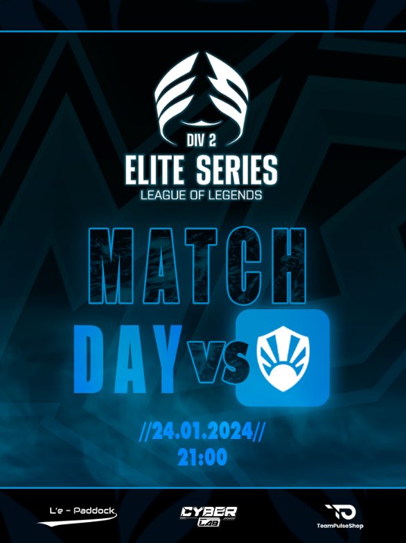 MindBlueeSports's tweet photo. ⚠️IT’S TIME⚠️

Ce soir nous jouons ENFIN notre premier match d’@EliteSeriesLOL 2 face à @AuroraGamingBE 💙

Venez nous soutenir en direct de notre Watch Party à l’E-Paddock de Gembloux ou alors de votre canapé en direct sur la chaîne de la @ouat_lol !

#MindToWin https://t.co/99lrwGQbXy