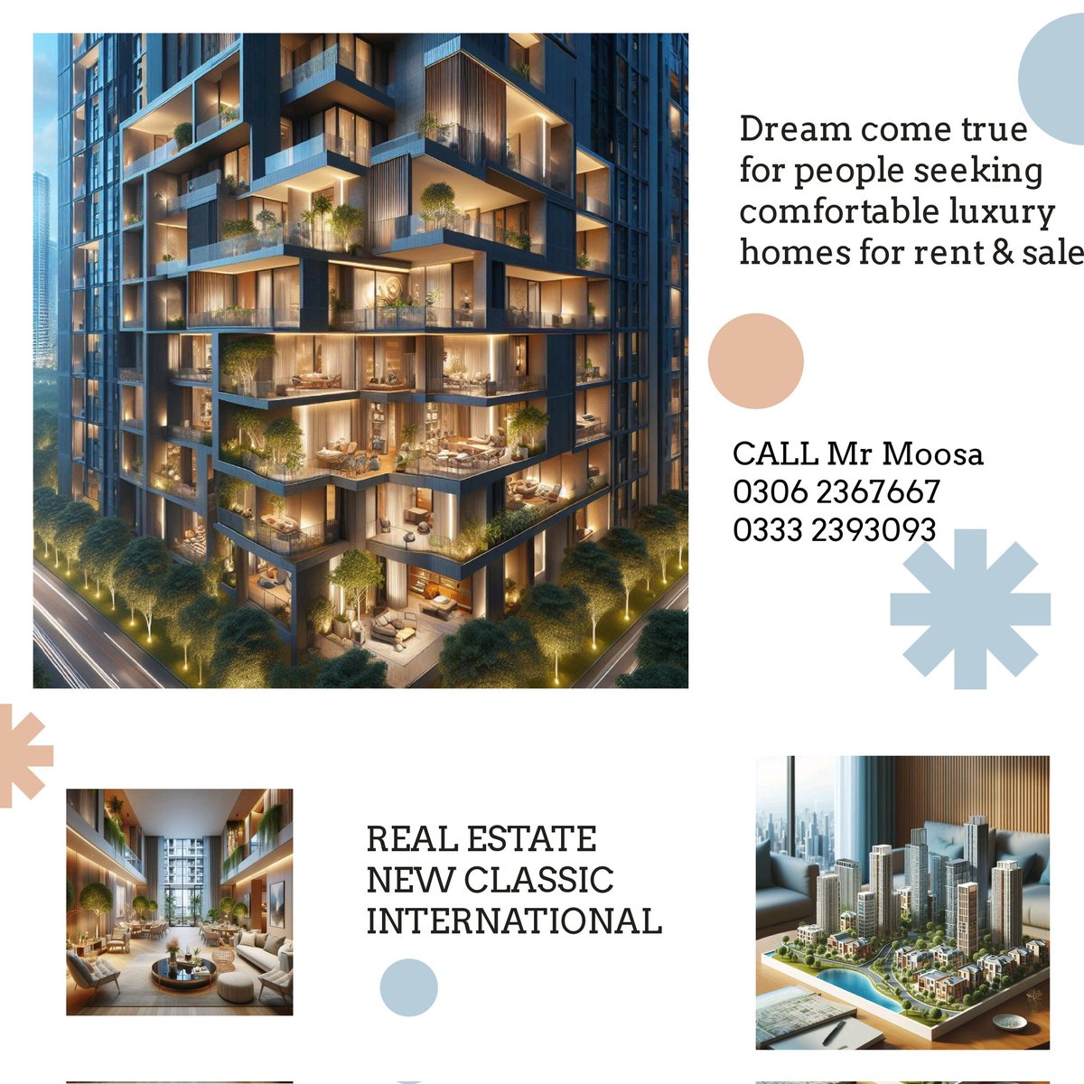 synthomark's tweet photo. Dream of luxury living? New Classic International brings it in DHA Karachi. Contact #synthomark for details and promotions. https://t.co/zPRvqMMuxw