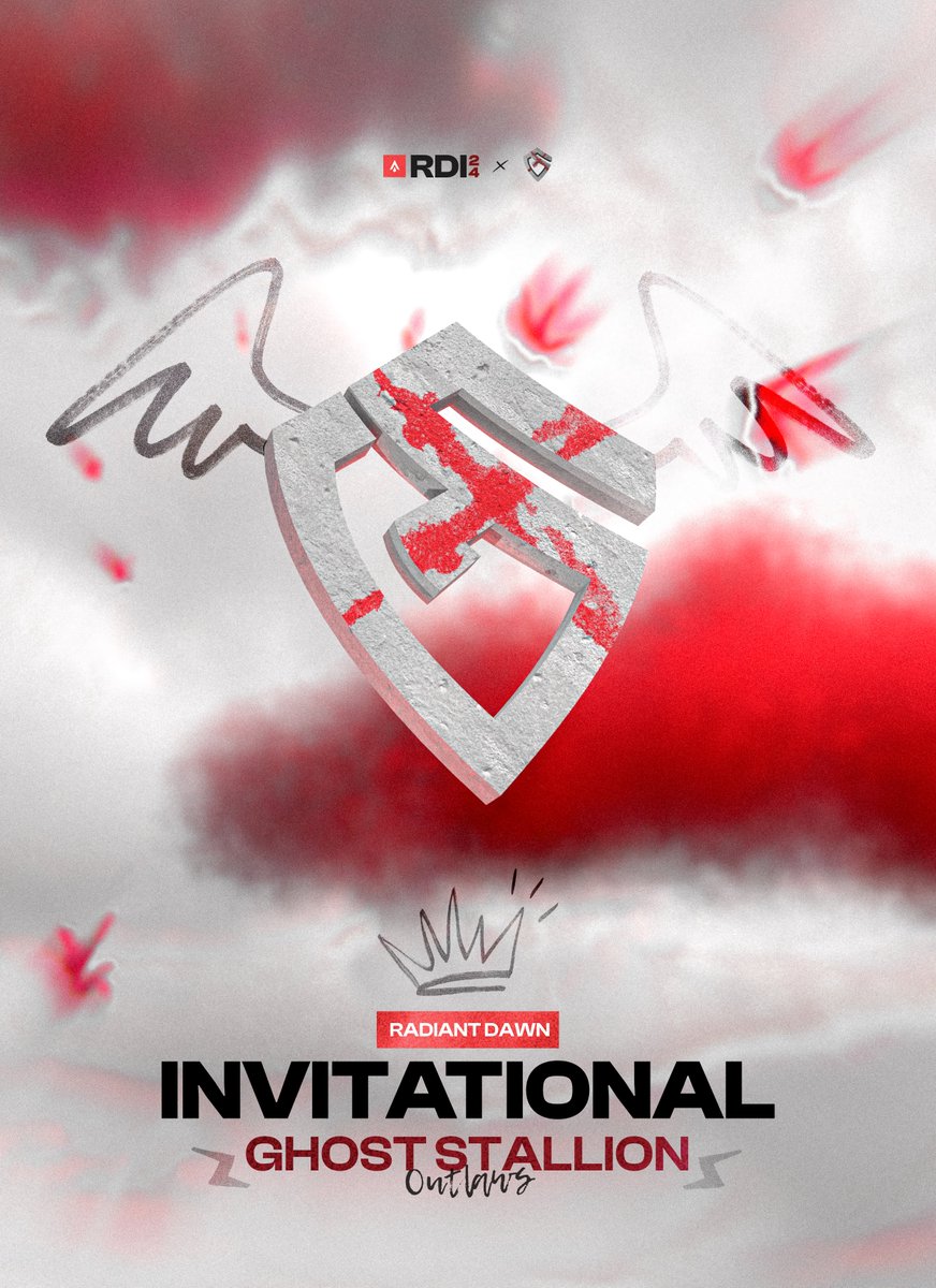 RDI_LOL24's tweet photo. 🔹#ANNOUNCEMENT🔹

Es ist an der Zeit euch das achte und damit letzte, teilnehmende Team des RDI zu präsentieren!👻

Auch die @GhostStallions Outlaws werden am RDI teilnehmen. Danke für die Teilnahme, wir freuen uns jetzt schon auf eure Games!🤩

#RadiantDawn🌠• #RDI24⚔️ https://t.co/K7rcmZ1VHA