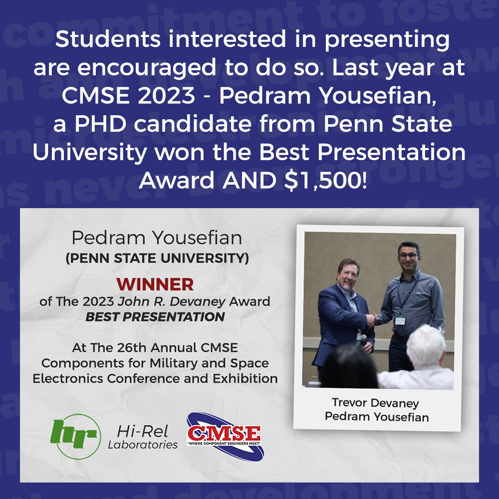 CmseConference's tweet image. CMSE is Taking an active role in shaping the future of our industry. Our commitment to fostering growth and development within the microelectronics industry has never been stronger. 

Learn more
mailchi.mp/tjgreenllc/att…