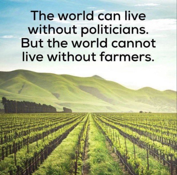 #NoFarmsNoFood
#NoFarmersNoFood