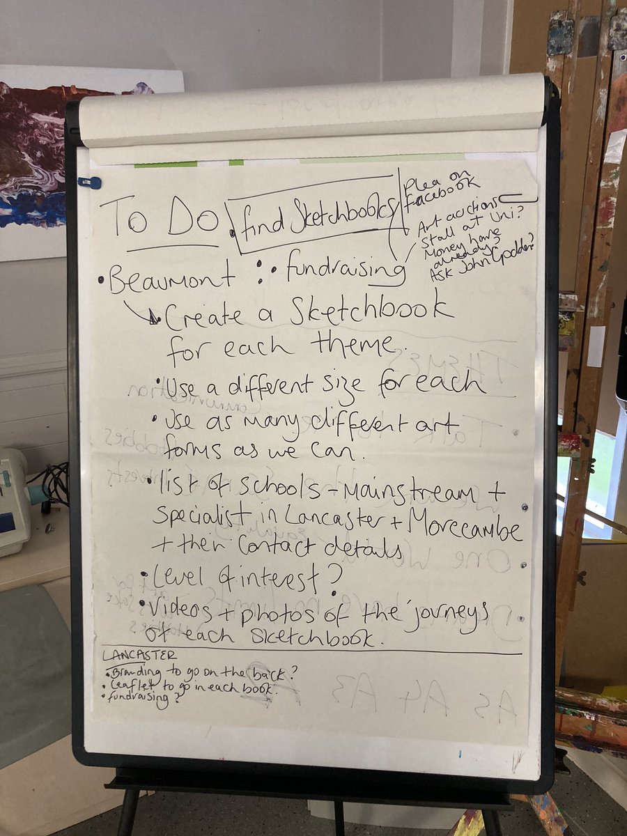 Today marked the first meeting for #TheSketchbookProject with #TheEnterpriseTeam <a href="/BeaumontCollege/">Beaumont College</a>. We cannot wait to get started and delve into the #ToDoList we all developed today!🤗🤗🤗🤗<a href="/KillianOLeary/">Killian O'Leary</a> <a href="/LumsMarketing/">LUMS Marketing</a> <a href="/LancasterManage/">Lancaster University Management School</a> #ThePaintThatMissedTheCanvas