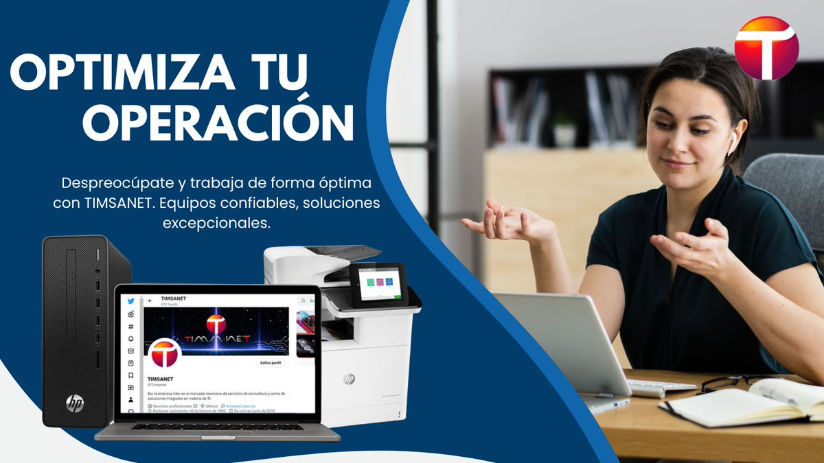 ¡Descubre el poder de la transformación con TIMSANET! Con más de 20 años de experiencia, somos tus consultores en diseño de soluciones tecnológicas. 🚀 Potencia tu operación, no sufras con tu equipo y trabaja de forma satisfactoria. 💻💼 #TIMSANET #SolucionesTecnológicas