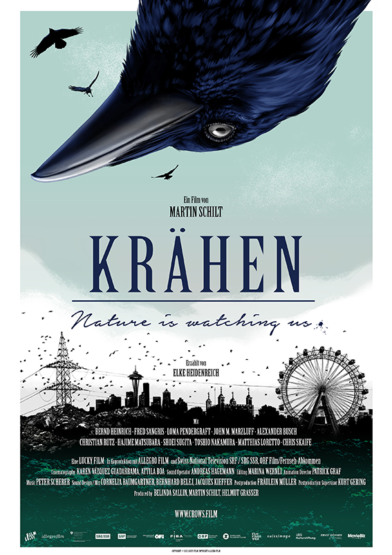 We & #CIDAS are excited to partner with @kinolumiere for 'Krähen - Nature is watching us' on Feb 8. Film & discussion with @ClaudiaWascher & Claudia Fichtel (@Kirindy_Forest; @DPZ_eu) about crow cognition and differences and similarities to monkeys. s.gwdg.de/9YsKx8