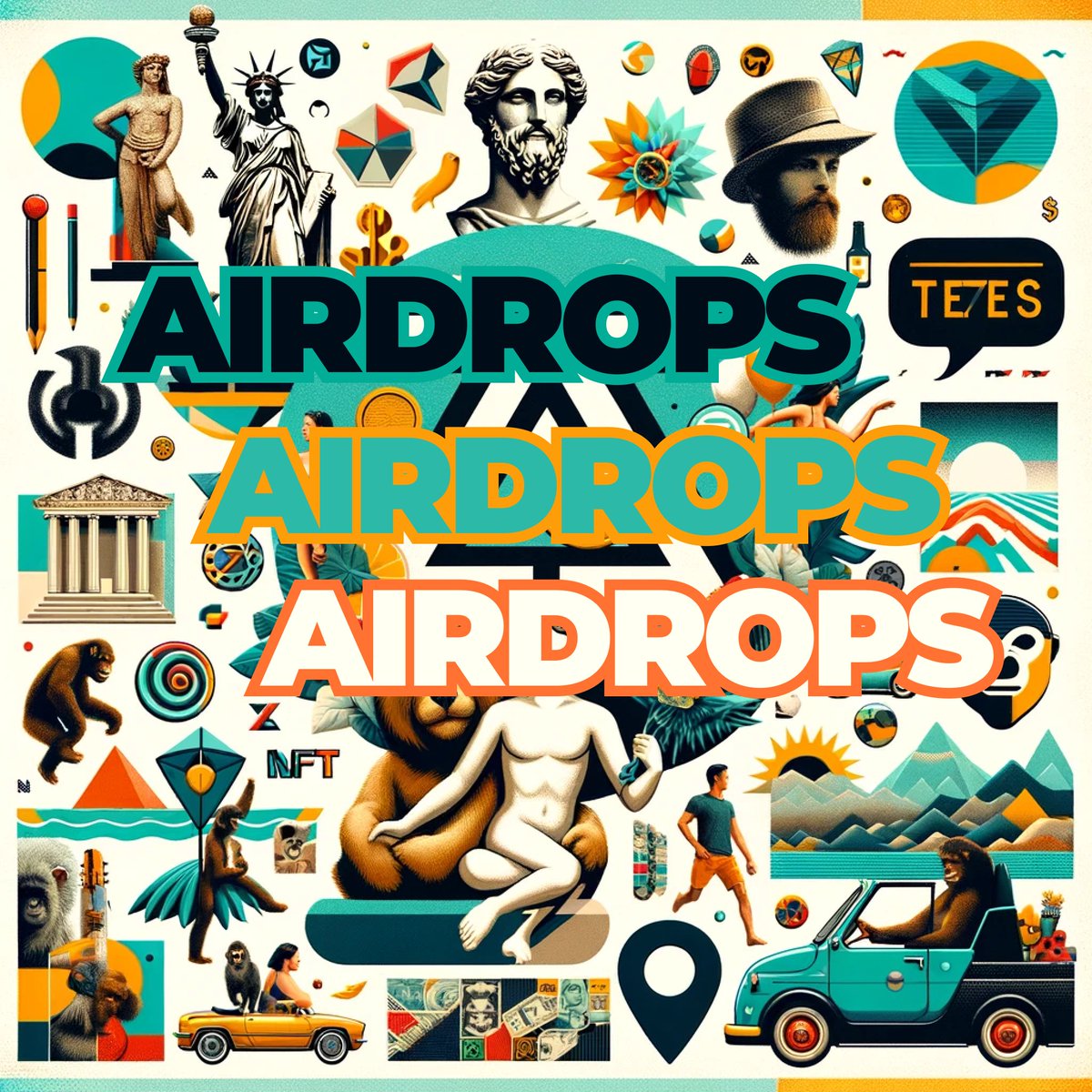 BRUTALISTI's tweet photo. I will be doing some #airdrops. I will be posting why, what and how in about several hours.   They will be based on my utility nfts.  It could be some art and some popular on tezos coins ;) https://t.co/TCUxjGpC2g