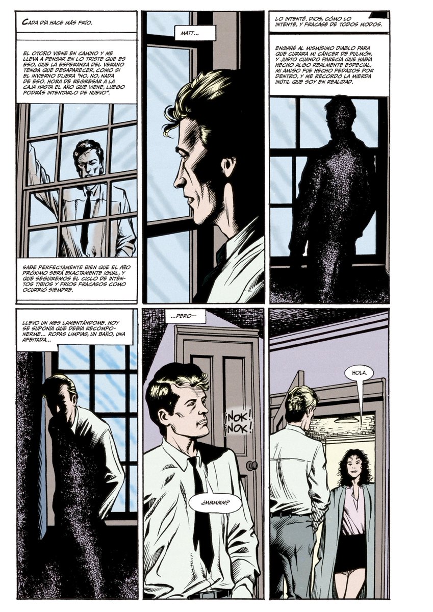 Ovnipressedit's tweet photo. #Adelanto ¡Así comienza HELLBLAZER: SANGRE REAL! ¡El Viernes estará a la venta en todas las tiendas! 🚬🩸
#OvniPress15años #dccomics #OVNIPRESS #Hellblazer #SangreReal #Costantine https://t.co/UHqPDpIwVI