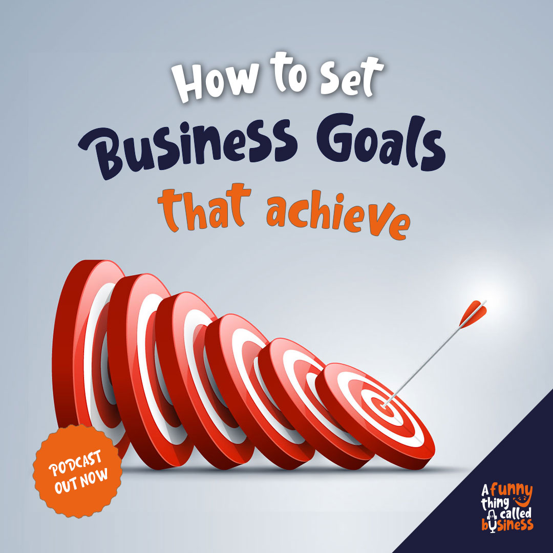 On this episode Clare, Darren, Kate &amp; Pete look to start the year off right (not that you should set goals JUST at the beginning of the year) by talking about setting #business #goals that achieve.

 All of it, of course, done with a giggle along the way. traffic.libsyn.com/afunnythingcal…