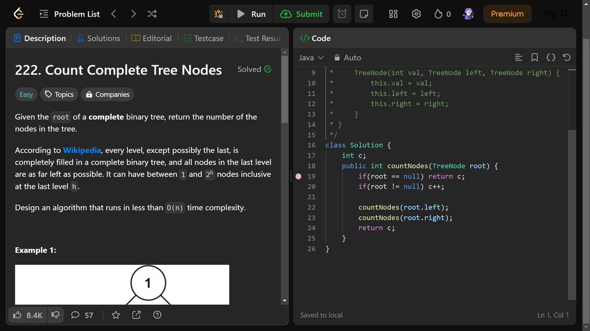 nehathecoder's tweet image. Day 97-98 of #100DaysOfCode 
🌟Data Structures : 
Been reading cracking the coding interview book 📖
Covered various topics like🎯: 
✅hash table ✅arraylist ✅stringbuilder ✅linked list ✅trees and graphs
🌟DSA :
✅ Simplify Path
✅ Count Complete Tree Nodes
#code