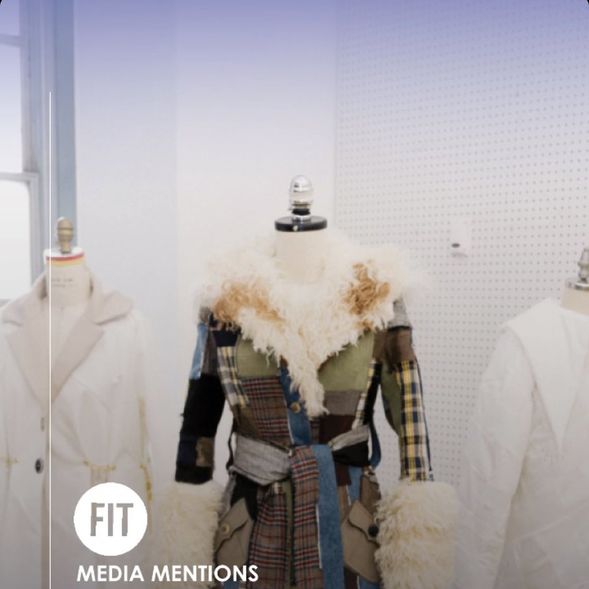 FIT Media Mention: @Fashionista_com The RealReal and FIT unveil upcycled winter coat collection fashionista.com/2024/01/conde-…