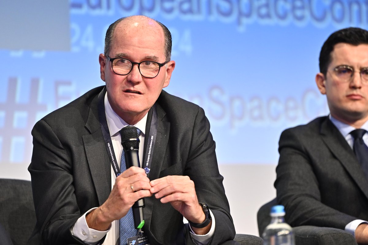 Fernando García Martínez-Peñalver, Executive Vice-President, @IndraCompany: 'We have to find a quicker way to move money into the system. The EU Space Strategy for Security and Defence can open the doors to more financing.' #EuropeanSpaceConf