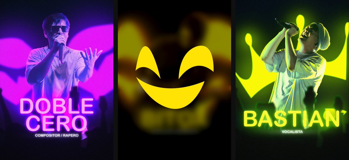 LauZENER67's tweet image. Póster del último show de @4x3oficial, está vez de @Bastiancortesxv 

Mañana público el de bitox ❤️.