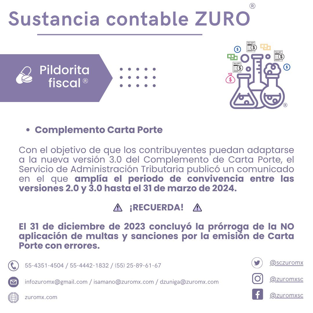 Sustancia Contable ZURO (@sczuromx) / Posts / X