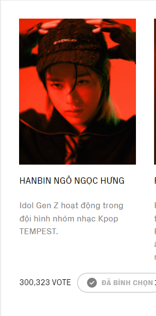Skyoat1's tweet photo. Những giờ phút cuối trước khi đóng vote, cùng mang giải về cho Hanbin thôi!
#HANBIN #HANBIN_TEMPEST #WECHOICE https://t.co/Vb6VGG7uF5