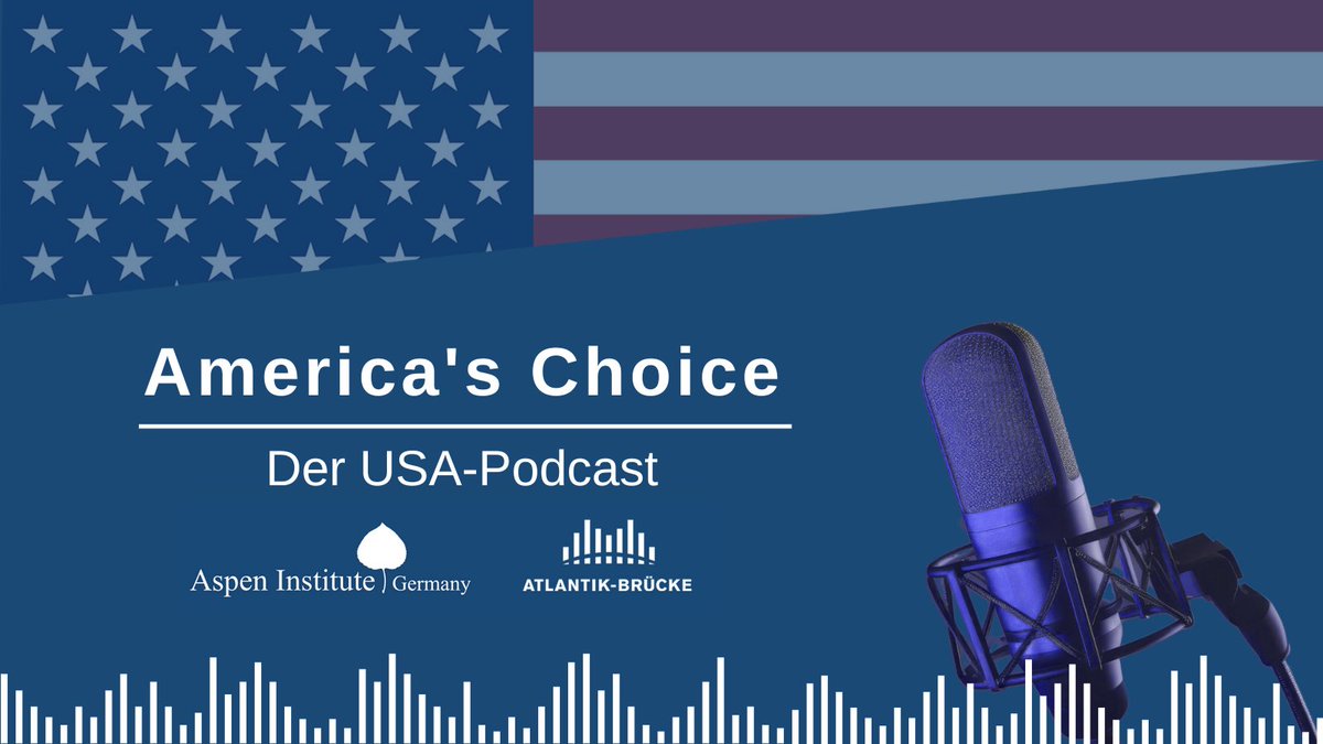AspenGermany's tweet photo. Aufnahme läuft: In der ersten Folge von 'Americas Choice' im Jahr 2024 diskutieren @stormy_mildner und @jfriedlanderdc mit @majda_ruge und @pbbaires den Auftakt ins US-Wahljahr. 🎙️🗣️ Morgen auf allen Kanälen verfügbar! #AmericasChoice https://t.co/PO2yI6tqFd