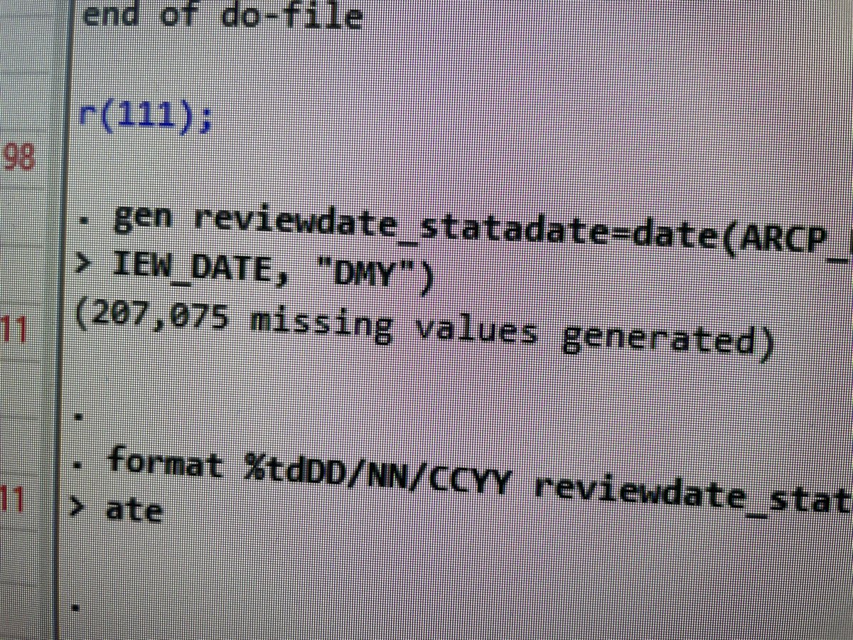 As part of my PhD I'm wrangling data about junior doctors' ARCP reviews. Today I learnt how many ARCP reviews are in the dataset 🫠🫠🫠