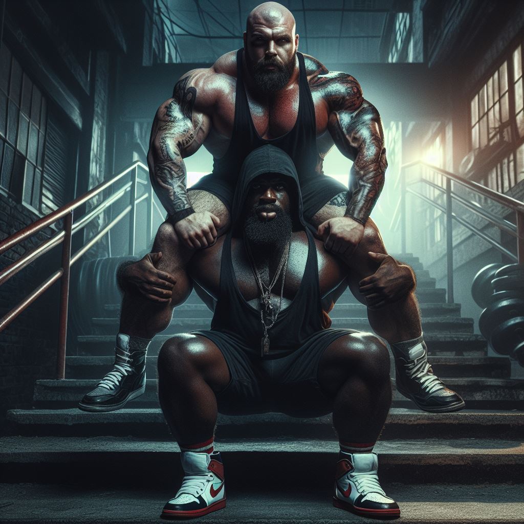 Rider57869287's tweet photo. #ai #muscle #bulkymuscle #liftandcarry #gym #humanweight #musclemen #shoulderride https://t.co/iN3KeYykMS