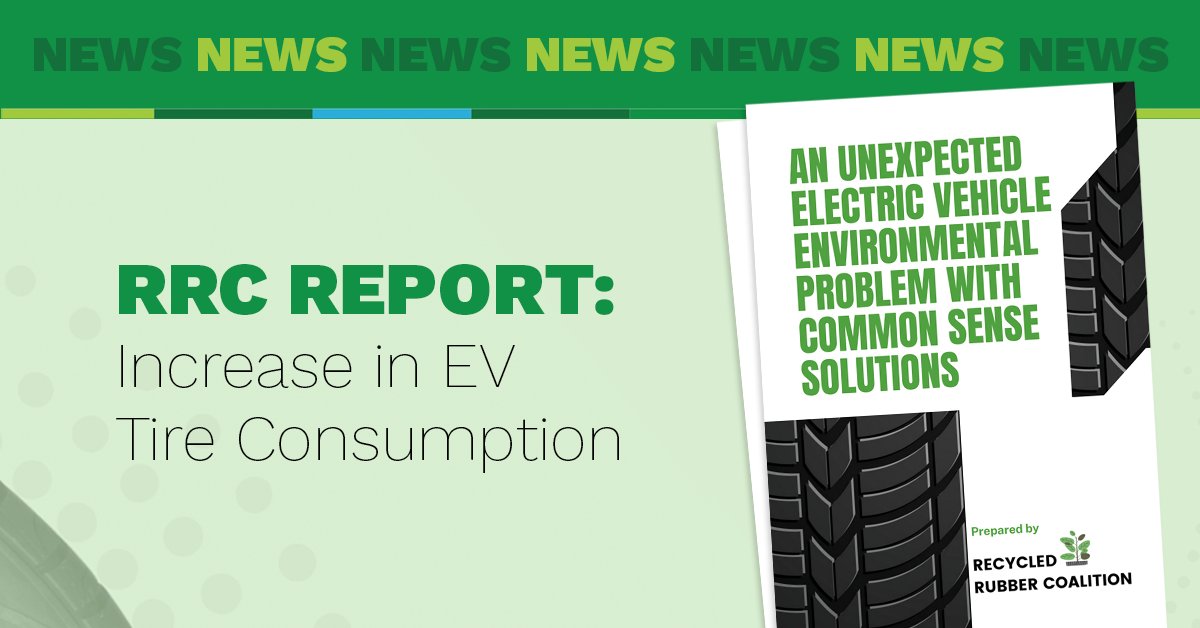 #EVs can help reduce carbon emissions, but did you know they also pose an unexpected environmental issue?

Analysis by <a href="/Recycled_Rubber/">Recycled Rubber Coalition</a> reveals a significant increase in EV tire consumption. Read more about how our industry is preparing for this challenge: static1.squarespace.com/static/60e7217…
