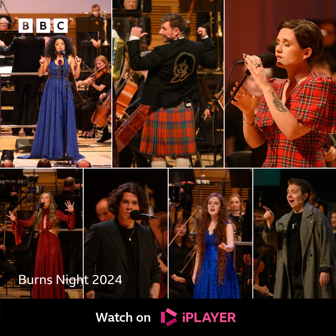 🏴󠁧󠁢󠁳󠁣󠁴󠁿🎶 Join us tomorrow for Burns Night 2024 as we celebrate Scotland's national bard with an exciting line-up of musical and spoken word performances featuring the @BBCSSO. 📺 Tune in to #BurnsNight 2024 on @BBCScotland, Thursday January 25 at 8pm.