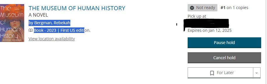 operation : crusty sock (@videocrime) on Twitter photo feeling very powerful. my email to the <a href="/STLpubLibrary/">St. Louis Public Library</a> about getting <a href="/RebekahBergman/">Rebekah Bergman</a>'s book got some real fast results and it's headed to my branch now. nice. feeling very powerful. my email to the <a href="/STLpubLibrary/">St. Louis Public Library</a> about getting <a href="/RebekahBergman/">Rebekah Bergman</a>'s book got some real fast results and it's headed to my branch now. nice.