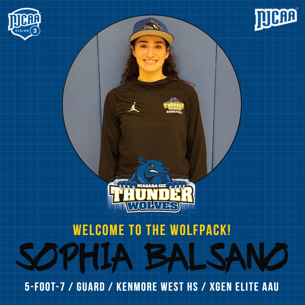 A big dub, a game-high 26 points &amp; signed with the <a href="/NCThunderwolves/">SUNY Niagara Thunderwolves</a>! Excited to welcome <a href="/sophiaba1sano/">Sophia Balsano</a> of <a href="/kw_girlsbball/">Kenmore West Lady Blue Devils Basketball</a> &amp; <a href="/XGenElite/">XGen Elite</a>! #RollWolves 🏀🐺💪
