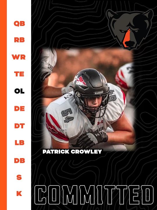 I would like to officially announce my commitment to the University of Pikeville. I can’t wait for four more years of the sport I love.
<a href="/UPIKEFOOTBALL/">UPIKE FOOTBALL</a> <a href="/CoachWCinelli/">Will Cinelli</a>