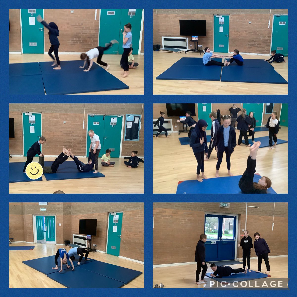 BuckinghamSch's tweet photo. #Year5 In PE this afternoon year 5 worked collaboratively to combine different balances and floor exercises we have covered in the last few session to create a routine. We then performed our routines to the class. #BuckinghamPE https://t.co/aiUfd7bVqb