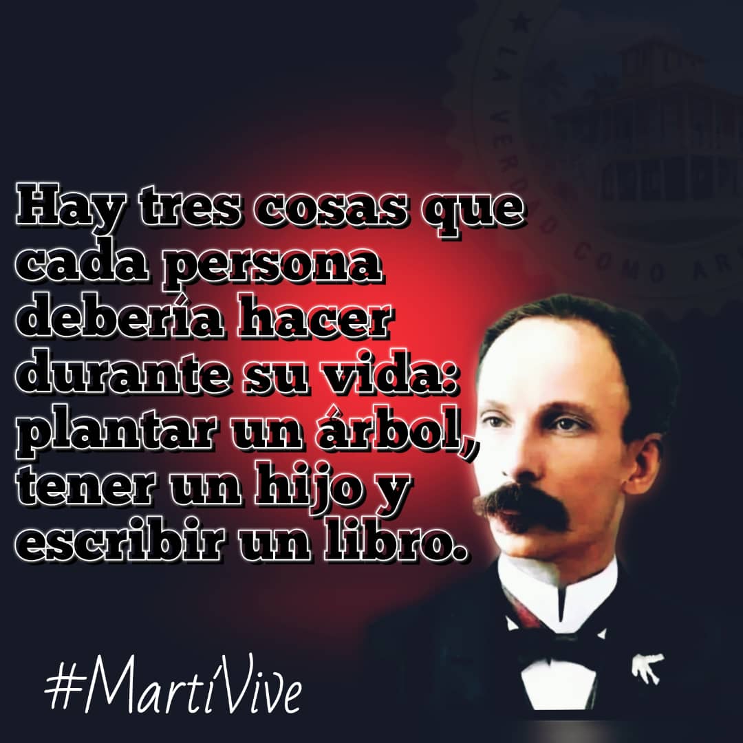 #MartiVive y su recuerdo no se olvida