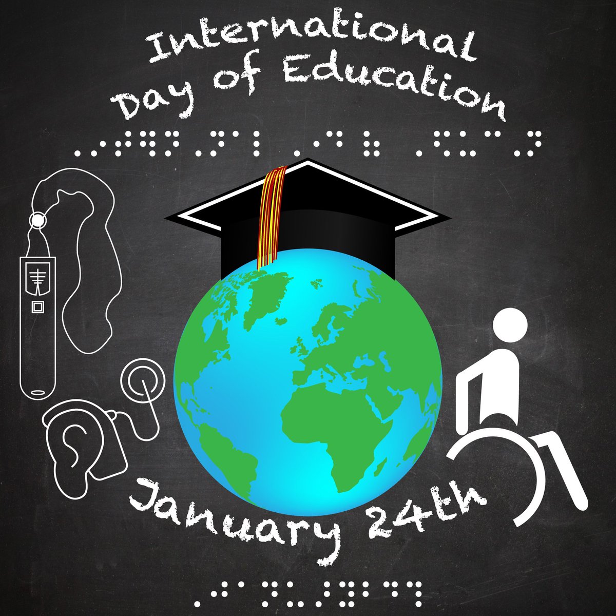 SCAccessAbility's tweet photo. Within the classroom, education is accessible to everyone with the right accommodations. 

#internationaldayofeducation #equaleducation #disabilityeducation https://t.co/ZeDU3E4DmG