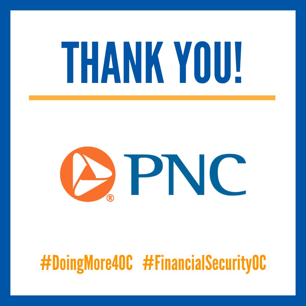 unitedwayoc's tweet photo. It is with the deepest gratitude that we recognize @PNCBank Foundation for the grant in support of United for Financial Success, empowering to build financial stability. 🤲
Join us in showing appreciation for the #FinancialSecurityOC support and commitment to #DoingMore4OC! https://t.co/OG62HyaZtx