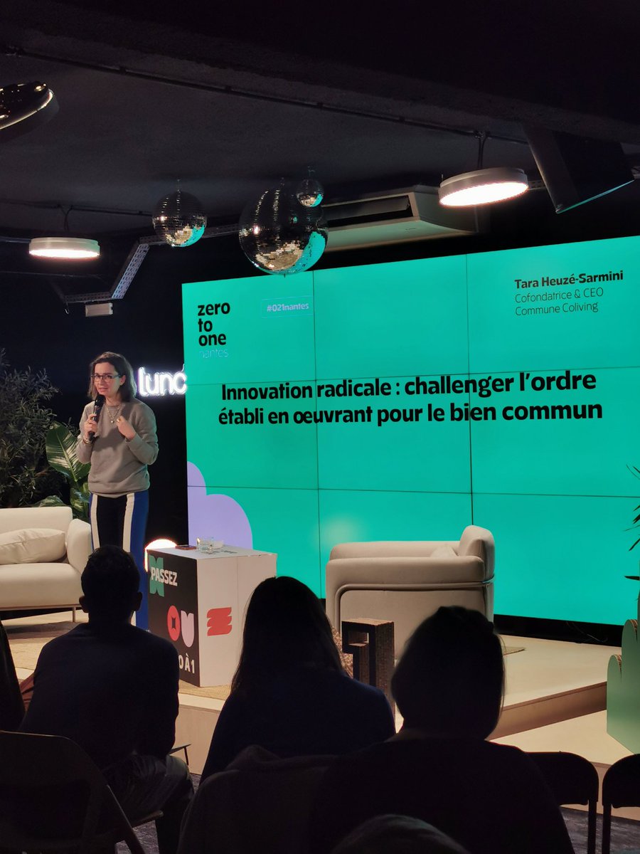 Julien (@julienmarbouty) on Twitter photo #021Nantes Tara Heuzé-Sarmini, cofondatrice et CEO de Commune Coliving, on stage pour partager son parcours : choisir des sujets difficiles, à fort impact social pour lesquels la règle est de bousculer l'existant. 💥 #021Nantes Tara Heuzé-Sarmini, cofondatrice et CEO de Commune Coliving, on stage pour partager son parcours : choisir des sujets difficiles, à fort impact social pour lesquels la règle est de bousculer l'existant. 💥