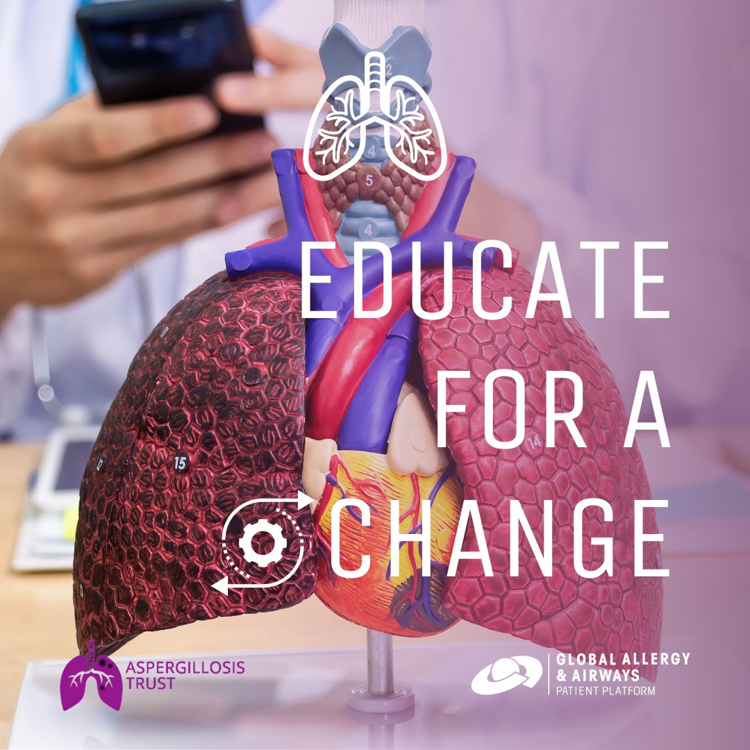 💡 Educate & Empower! 💡

This upcoming #WorldAspergillosisDay, @aspertrust, with GAAPP's support, would like to invite you to spread knowledge about Aspergillosis to healthcare professionals and patients. 

Knowledge is power! #AspergillosisEducation #SupportedByGAAPP