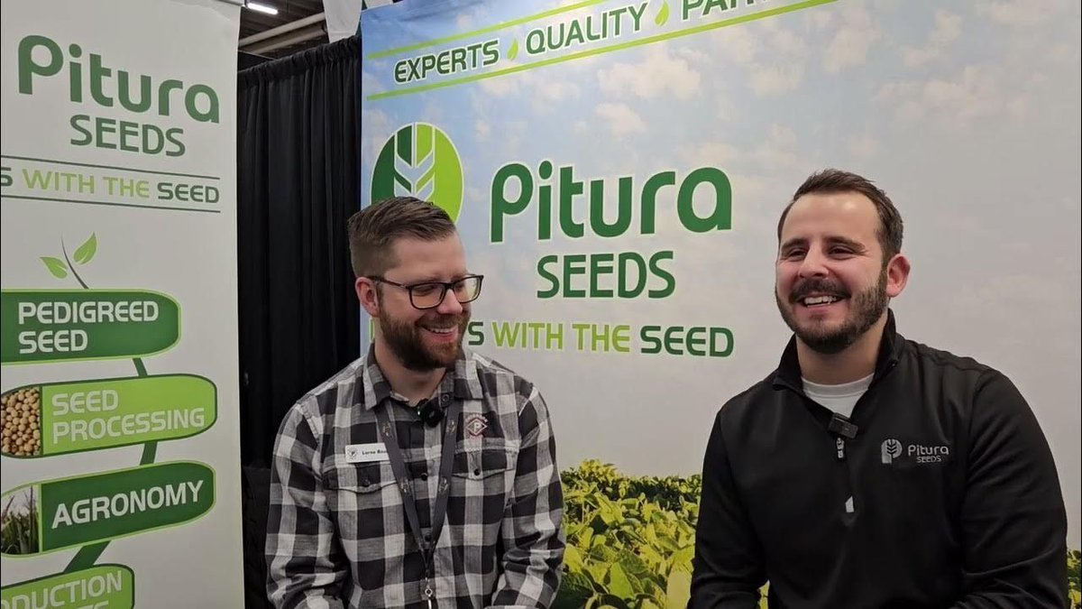 One of the most popular conversations at <a href="/MBAgDays/">Manitoba Ag Days</a> was about the oat market.  Check out the first episode of the #PituraPitStop as we chat with the #OatKing himself, <a href="/LorneBoundy/">Lorne Boundy, P.Ag.</a> from <a href="/PatersonGrain/">Paterson Grain</a>.
👉 youtube.com/watch?v=RYPfQb…