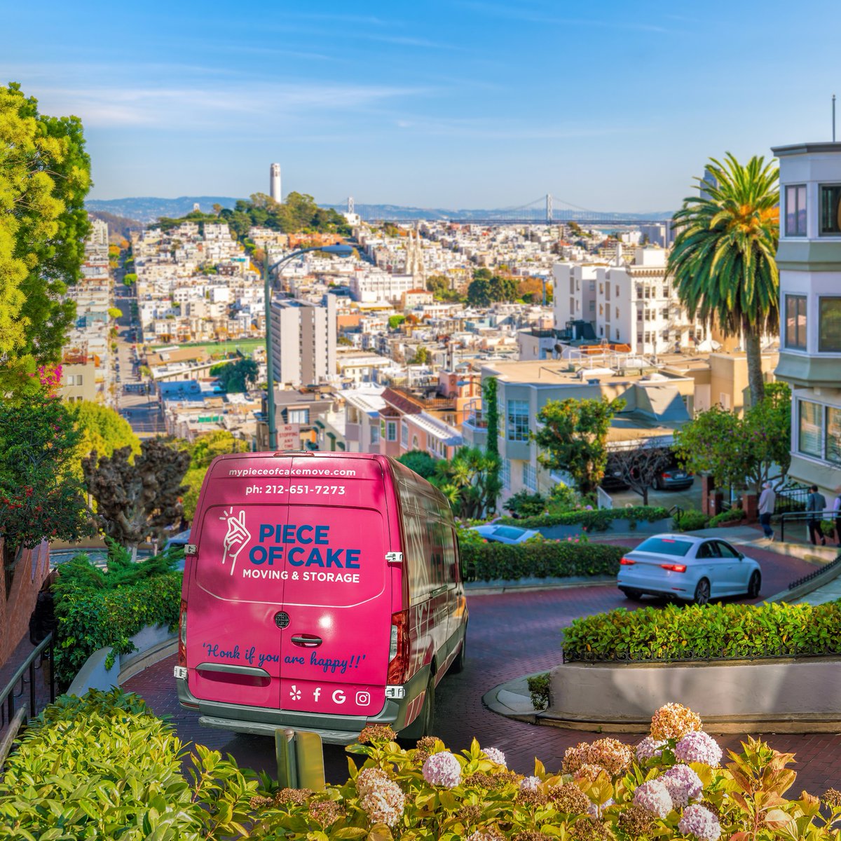 We offer our reliable and trusted local and out of state moving services across the West Coast 😎 Make your next move a Piece of Cake! 🍰 
#mypieceofcakemove #pieceofcakemoving #localmovers #californiamovers #longdistancemovers #movingnewyork #sanfrancisco #sanfranciscomovers