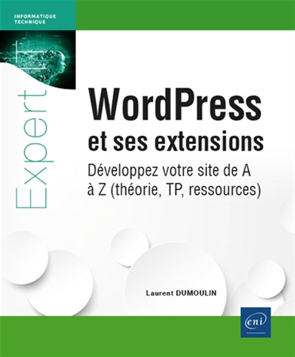 WPServeur's tweet image. #VendrediLecture C&apos;est tout nouveau, ça vient de sortir ! Découvrez l&apos;univers #WordPress et pratiquez toutes ses #fonctionnalités avec ce #livre 😉
#WPS #WPServeur #web #wordpressdesign