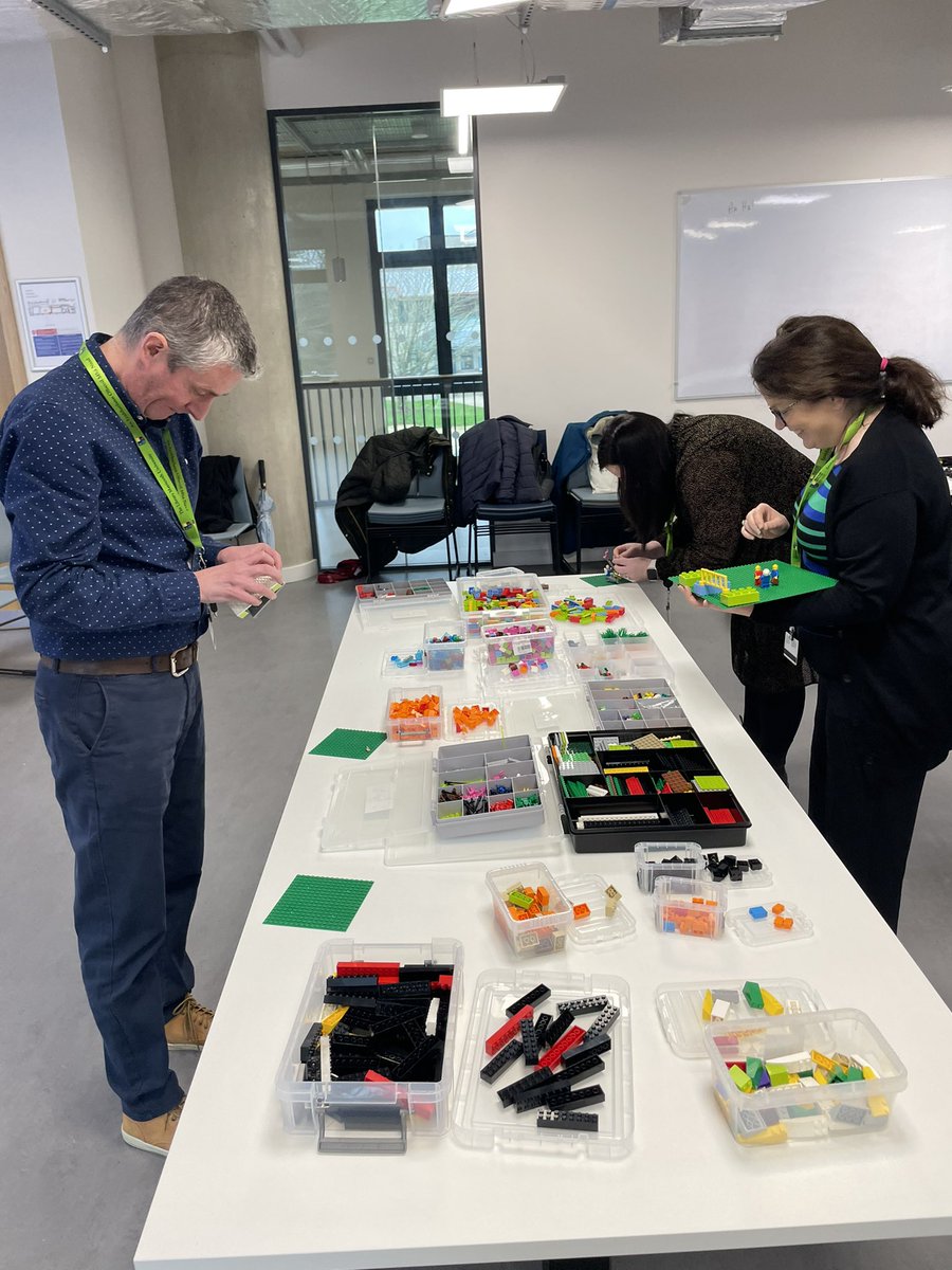 library_MU's tweet photo. Our management team just finished a fantastic two-day workshop with @robertgalavan as part of our strategic planning process. Special thanks to @MsetfiLab @MU_Research for opening the session & coming to see the outcome!
#systemsthinking #legoseriousplay #lsp #strategywork https://t.co/degOUYVwxz