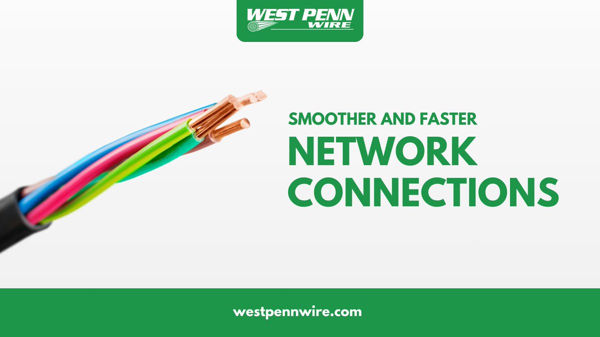 westpennwire's tweet image. Empower your network cable systems’ potential with West Penn Wire.

We enable smoother, faster, and more robust connections, prioritizing your operational efficiency.

Visit: bit.ly/3v1PTD5

#WireSystems #NetworkCabling