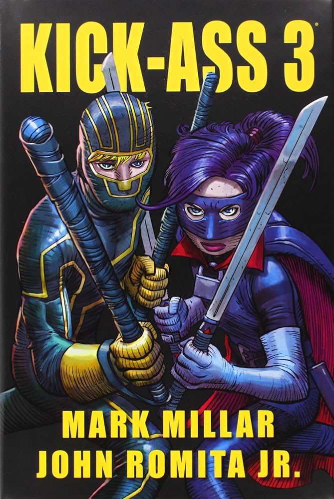 VHSDVDBLURAY4K's tweet photo. David Vaughn says #KickAss3 script is halfway done 

"It is a very, very meta universe...it’s just a whole new way of doing 'Kick Ass,' which couldn’t be more 'Kick Ass.'” https://t.co/7WwlJxelak