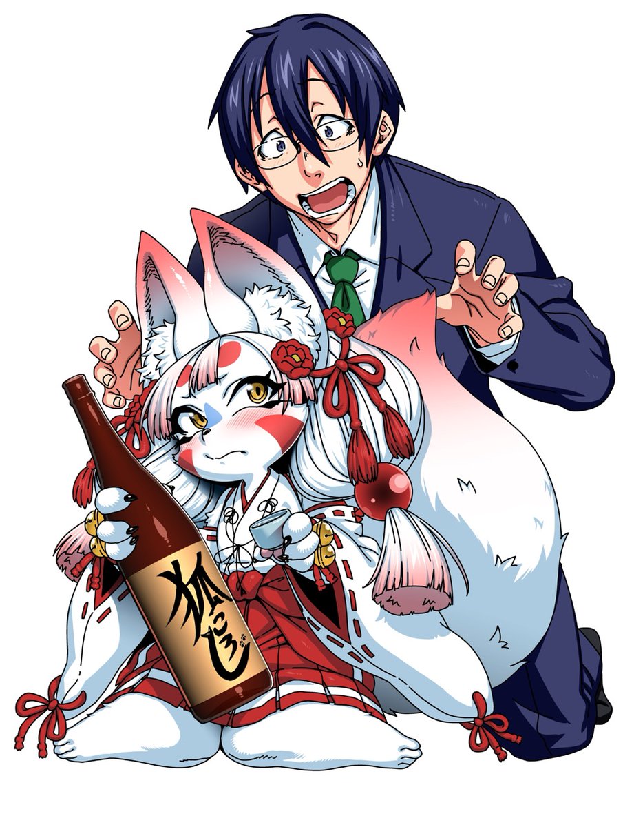 コミック外楽Vol.16にて、前回描いたお狐様漫画の続編が配信開始しております。 よければ前回と合わせて読んでやって下さい😊  Komiflo : https://komiflo.com/comics/21289 DLsite : https://www.dlsite.com/books/work/=/product_id/BJ01290859.html FANZA : https://book.dmm.co.jp/product/843317/ 単話:https://book.dmm.co.jp/product/4398049/