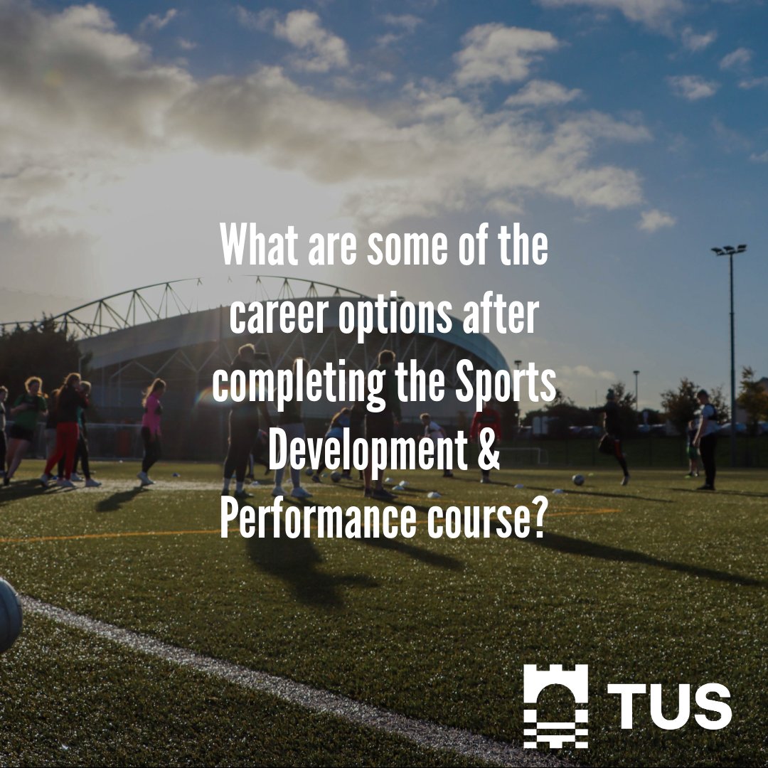 TUSSportCourses's tweet photo. ⚽ Are you passionate about sports and want to turn it into a rewarding career? 🏆

⬅️ Swipe to see some of the excing possible career options, such as sports development officer, sports coach, community development officer and more🏃‍♂️ https://t.co/M0dY4BTAes