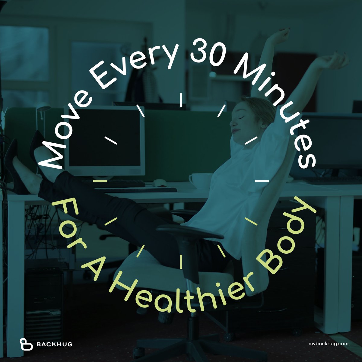 ✨ Wellness Wednesday: Transform your workday! Regular stretching breaks boost circulation, ease muscle tension, and refresh your mind. A few minutes every half hour can make a huge difference 💪 #WellnessWednesday #HealthyWorkplace #BetterBackCare