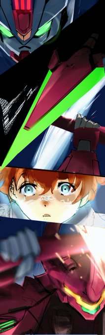 #G-witch  #水星の魔女 #グエル・ジェターク      この展開見たかったなif漫画② 色をつけると2pしか作れなかった2p