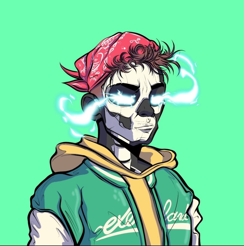 Saw this guy sitting on the floor, just had to save him. Anyone with a <a href="/ExeLandNFT/">EXE</a> hit me up, I wanna follow as many of you MFs as possible. ⚡⚡