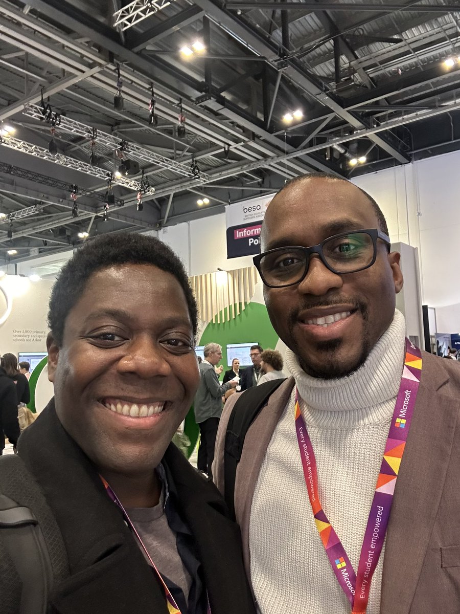 Brilliant to catch up with friends and people who have mentored my during my EdTech journey 🤩 <a href="/AheadbyBett/">Ahead by Bett</a>