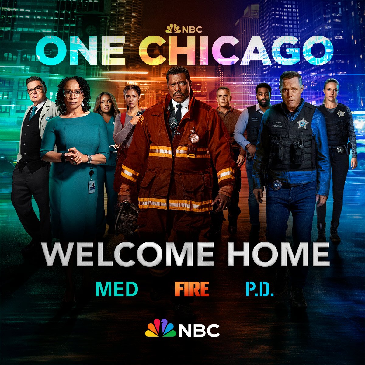 Good news, ChiHards: Chicago Wednesday is here! Check out a new episode of Med, Fire, and P.D., tonight on @nbc. It all gets started at 8/7c.