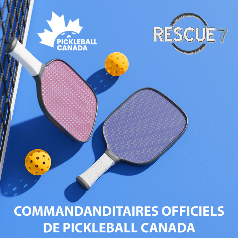 Pickleball Canada announces their new partner Rescue 7! buff.ly/496TezC
---
Pickleball Canada annonce son nouveau partenaire Rescue 7 ! buff.ly/47MWDSU
<a href="/_Rescue7/">Rescue 7</a>