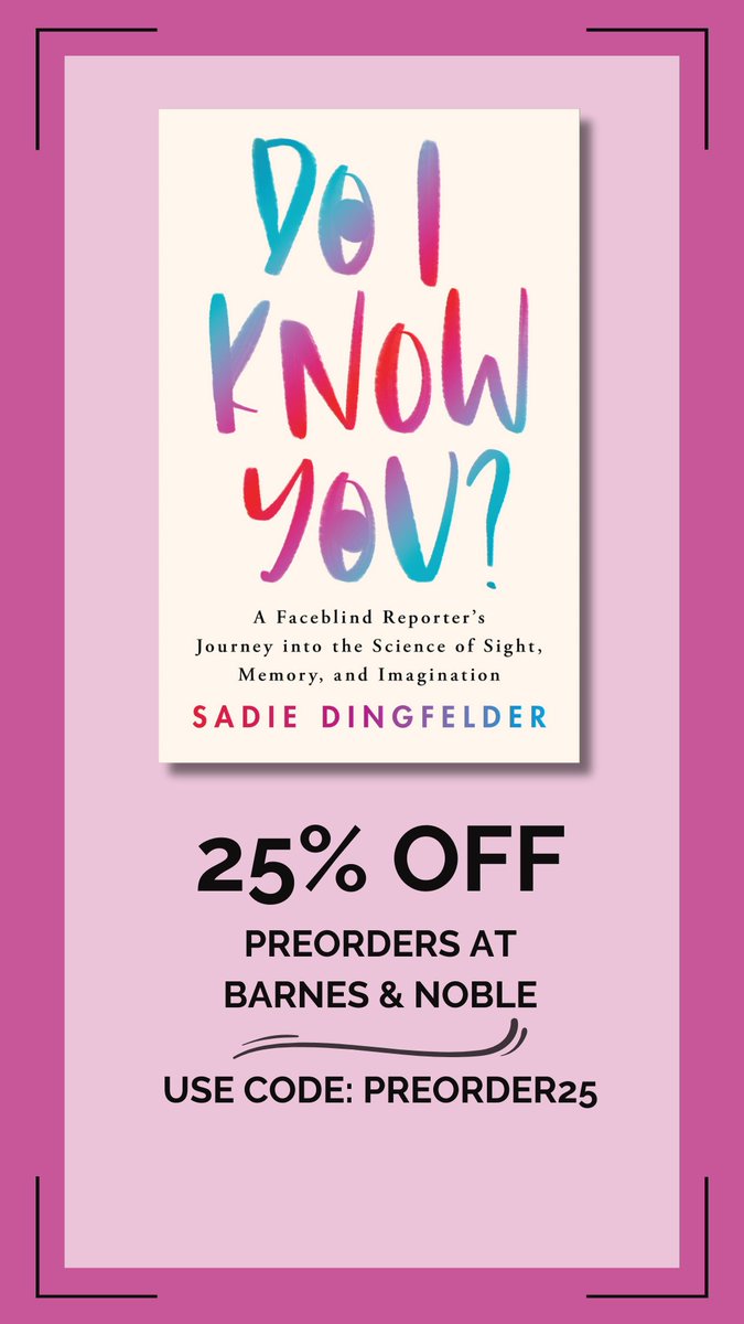 Oh hey! Did you know that you can pre-order my book for 24% off today from @BNBuzz ? It's true! barnesandnoble.com/w/do-i-know-yo…